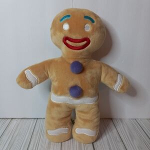 Universal Studios Shrek 4D GINGY Plush Gingerbread Man Doll Dreamworks Toy